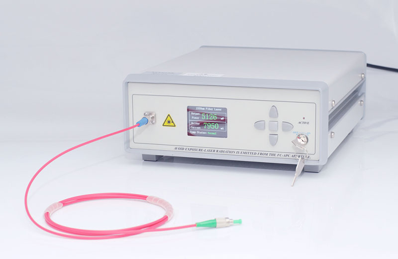 660nm 50mW Red Single-mode Fiber Coupled Laser Source Benchtop